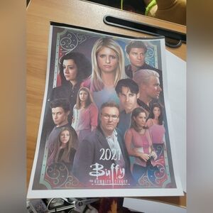 💀NEW 💀 Buffy the Vampire Slayer 2027 Calendar - Multicolor